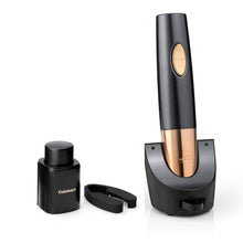 Cuisinart CWO50U Automatic Wine Opener, Rechargeable, Midnight Grey & Copper