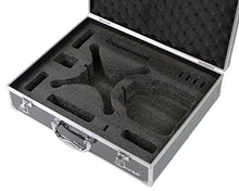 HMF 18301-02 Carrying Case, Transportation Box with Foam suitable for X5C , X5SC , X5 Syma Drone, fits up to 5 Batteries, 42,5 x 33,5 x 11,5 cm, black