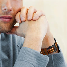 iBazal 22mm Watch Strap Leather Quick Release Watch Strap - Choice of Color Compatible Samsung Gear S3 Frontier/Classic SM-R760, Samsung Galaxy Watch 46mm, Moto 360 2nd Gen 46mm etc. - Chic Brown