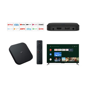 Xiaomi Mi Box S (EU Version) 4K Ultra HD Media Player with Google Assistant Remote Control, Bluetooth, HDMI 4K HDR, Dolby Audio, DTS HD, Android 8.1 Black