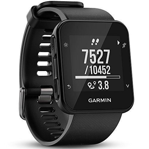 Garmin Forerunner 35 GPS Running Watch with Wrist-Based Heart Rate and Workouts - Black