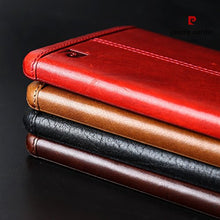 Huawei Mate 9 Case, Pierre Cardin Premium Luxurious Slim Italian Genuine Cow Leather Hard Back Cover Back Case for Huawei Mate 9 (2016), Brown