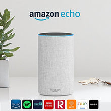 Amazon Echo (2nd generation) - Smart speaker with Alexa - Sandstone Fabric