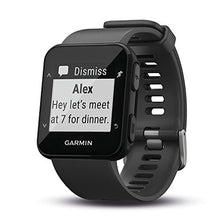 Garmin Forerunner 30 GPS Running Watch with Wrist Heart Rate, Black (Slate)