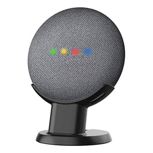 SPORTLINK Desk Mount for Google Home Mini and Nest Mini （2nd gen）, Improves Sound Visibility and Appearance, Smart Speaker Pedestal, Table Stand for Home Mini (Desk Holder-Black)