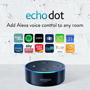 Amazon Echo Dot (2nd Gen) – Smart Speaker with Alexa – Black