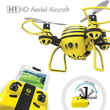 HASAKEE H1 FPV RC Drone with HD Live Video Wifi Camera and Headless Mode 2.4GHz 6-Axis Gyro Quadcopter with Altitude Hold and One-Button Take off/Landing,Good for Beginners