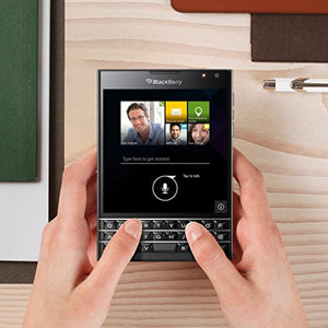 BlackBerry Passport 32GB Factory Unlocked (SQW100-1) GSM 4G LTE Smartphone - Black (International Version, Blackberry OS)
