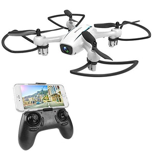 Cellstar Drone with HD Camera RC Quadcopter 720P WIFI Remote Control 2.4G 4CH 6 Axis APP Support FPV Camera 120° Live Video Altitude Hold for Enthusiasts