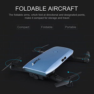 Goolsky JJR/C H47 720P Camera WIFI FPV Drone Altitude Hold G-sensor Control Foldable RC Selfie Quadcopter with Two Extra Battries