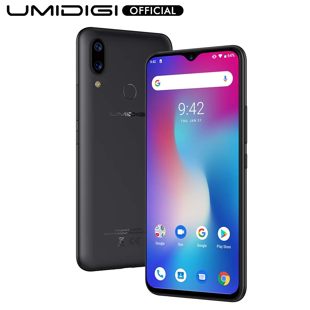 UMIDIGI Power Mobile Phone SIM Free Android 9 Pie Smart Phone 6.3