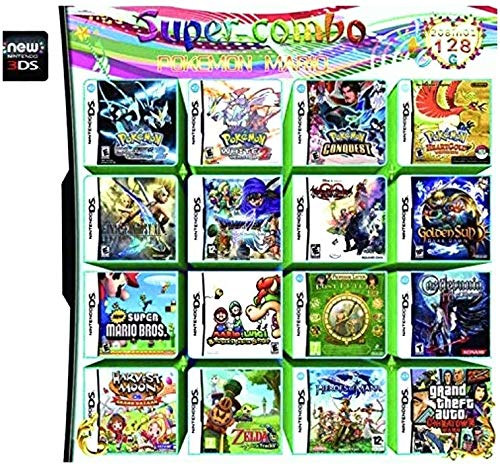 208 In 1 Games Game Multi Cartridge For DS NDS NDSL NDSi 3DS 2DS XL