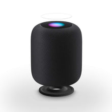 Stand for HomePod,LANMU Anti-slip Pad for HomePod,Accessories for Apple HomePod,Silicone Shockproof Coaster for HomePod with Screen Protectors (Black)
