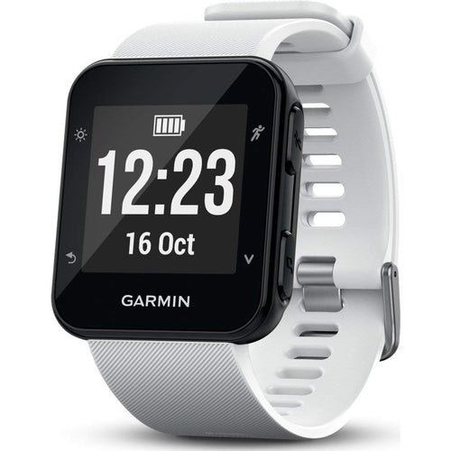 Garmin Forerunner 35 GPS Running Watch with Wrist-Based Heart Rate and Workouts - White