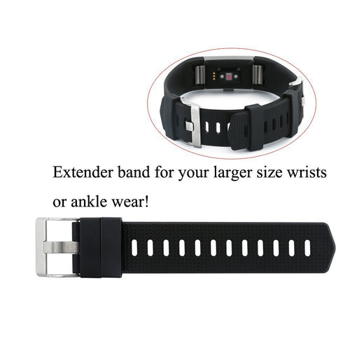 Fit-power Band Extender for Fitbit Charge 2 Band - For larger sized wrists or ankle wear