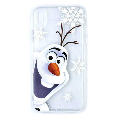 New Frozen Olaf Phone Case Designed for iPhone XR - Transparent