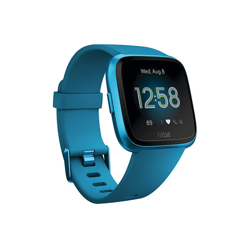 Fitbit Versa Lite Health & Fitness Smartwatch with Heart Rate, 4+ Day Battery & Water Resistance, Marina Blue