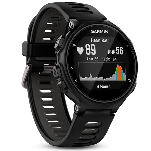 Garmin Forerunner 735XT GPS Multisport and Running Watch, Black/Grey