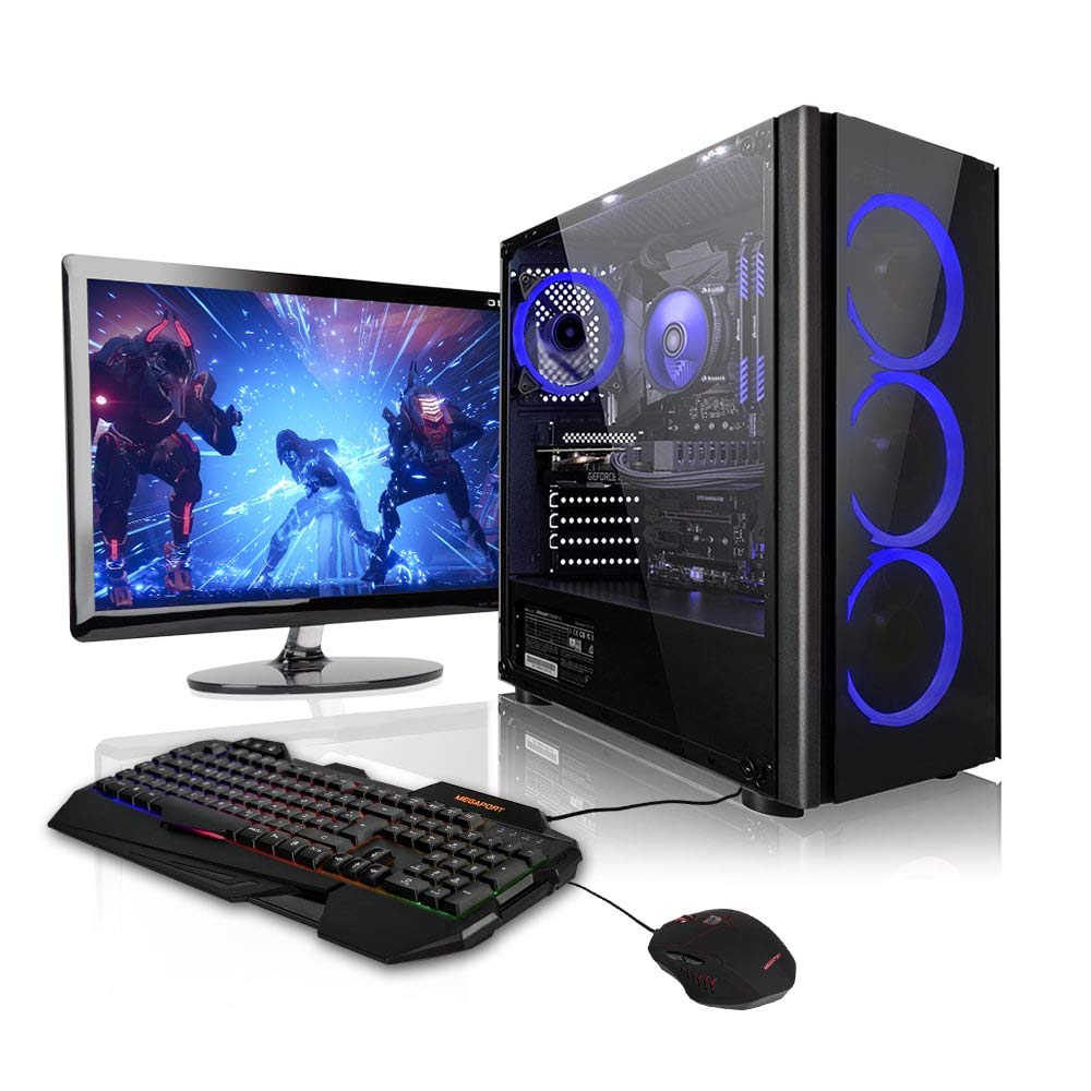 Megaport Gaming PC Bundle Desktop • AMD Ryzen 3 3200G • Nvidia GeForce GTX1050Ti • 22