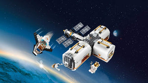 LEGO 60227 City Lunar Space Station, Spaceship Adventures Toys for Kids inspired by NASA, Mars Expedition Series