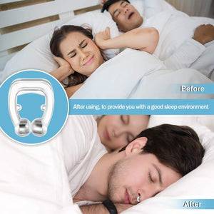 Charminer Anti Snore Devices, 2019 New Version 2Pcs Snore Stopper Snore Nose Vents Nasal Dilator, Nasal Dilatator Snoring Help Relief for Comfortable Sleeping Congestion (Anti Snore Devices-2 Pack)