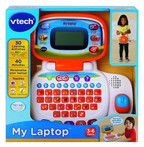 VTech 155403 Pre-School My Laptop - White/Orange