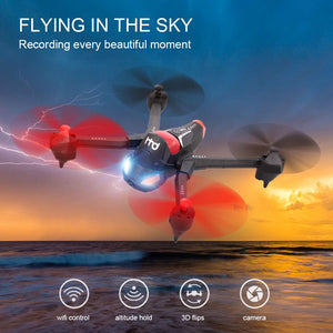 Goolsky H3 2.4GHz 3 in 1 480P Wifi FPV Camera RC Bounce Car Tank Drone G-sensor One Key Return Quadcopter RC Toy Kids Gift