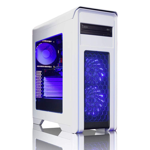 ADMI Gaming Desktop PC: i5 9400F 4.1Ghz CPU, GTX 1660Ti 6GB, 16GB 2400MHz, 240GB SSD + 1TB HDD, Falcon Computer Case, DVDRW, 300mbps Wifi, Windows 10