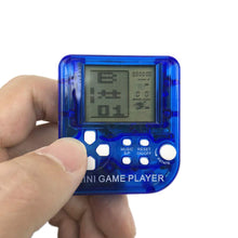 ZJL220 Tetris Portable Handheld Game Console Toys Anti-stress Keychain Random delivery