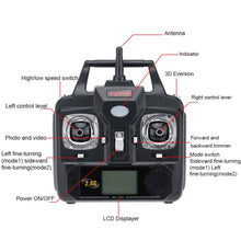 GoolRC Syma X5C Drone 2.0MP HD Camera Drone Remote Control RC Quadcopter with 4 Channel 2.4G 6 Gyro Control