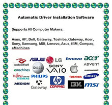 Automatic Driver Installation ONLY For Windows 10, 7, Vista and XP. Supports Asus, HP, Dell, Gateway, Toshiba, Gateway, Acer, Sony, Samsung, MSI, Lenovo, Asus, IBM, Compaq, eMachines ✅