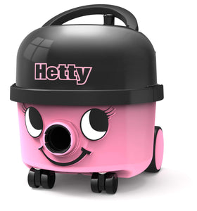Hetty HET160 Bagged Cylinder Vacuum, 620 W, 6 Litres, Pink