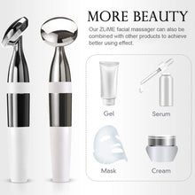 ZLiME Facial Massager Ionic Facial Massager Vibration Anti Wrinkle Face Lifting Lifting Anti Aging Skin Care Equipment for Women (White)