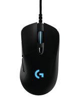 Logitech G403 Prodigy Wired Gaming Mouse, 12,000 DPI, RGB, Lightweight, 6 Programmable Buttons, On-Board Memory, Compatible with PC / Mac - Black