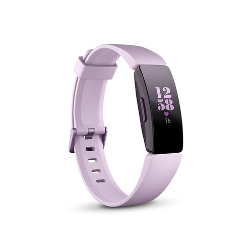Fitbit Inspire HR Health & Fitness Tracker with Auto-Exercise Recognition, 5 Day Battery, Sleep & Swim Tracking, Lilac