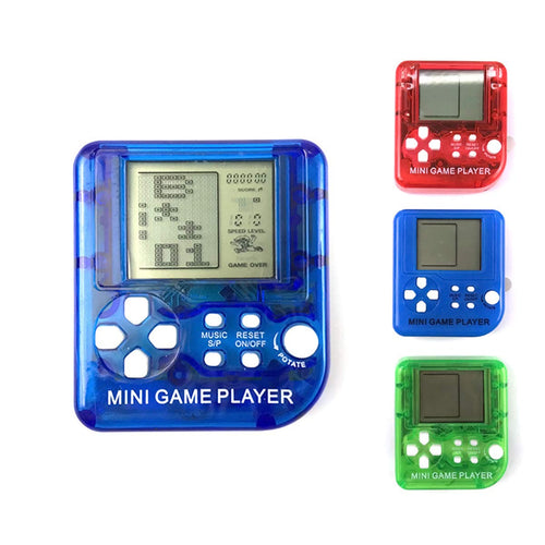 Lispeed Mini Arcade Machine Mini Handheld Game For Tetris Racing Car Puzzle Game Kids Toy Handheld Games Random Color