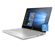 HP Pavilion x360 14-cd1009na 14-Inch Full HD Touch Screen Convertible Laptop, Intel Core i5-8265U, 8 GB RAM, 256 GB SSD, Windows 10 Home - Silver
