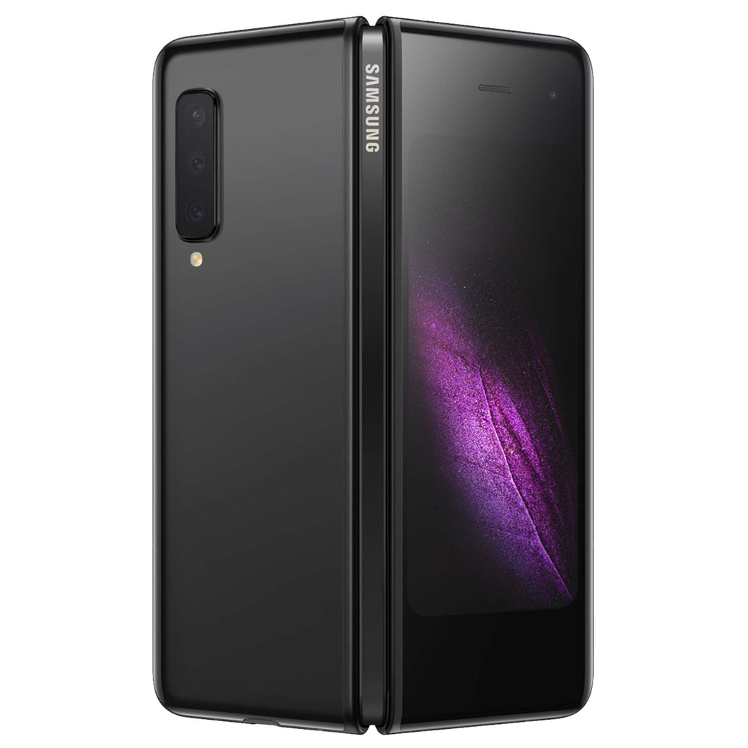 Samsung Galaxy Fold (5G) 512GB ROM / 12GB RAM SM-F907B 7.3 inch Factory Unlocked SIM-Free Android Smartphone (Cosmos Black)