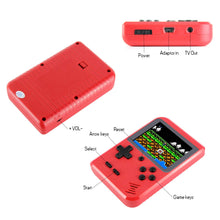 Etpark Handheld Game Console, Retro Mini Game Player with 400 Classical FC Games 2.8-Inch Color Screen Support for Connecting TV and Two players 800mAh Rechargeable Battery Present for Kids and Adult