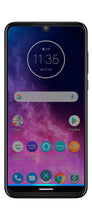 Motorola One Zoom with Alexa Hands-free Dual SIM Smartphone (6.4 Inch FHD+ Display, Quad Camera System, 128 GB/4 GB, Android 9.0, Headset + Cover), Electric Grey