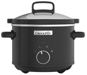 Crock Pot CSC046 Slow Cooker, 2.4 Litre, Black, 2.4 liters