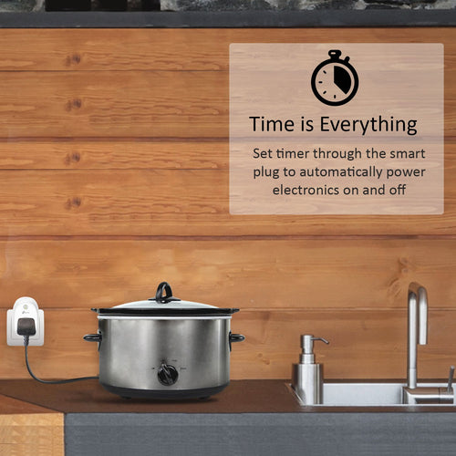 Kasa Smart WiFi Plug by TP-Link, Works with Amazon Alexa (Echo and Echo Dot), Google Home and IFTTT, No Hub Required, Control your Devices from Anywhere