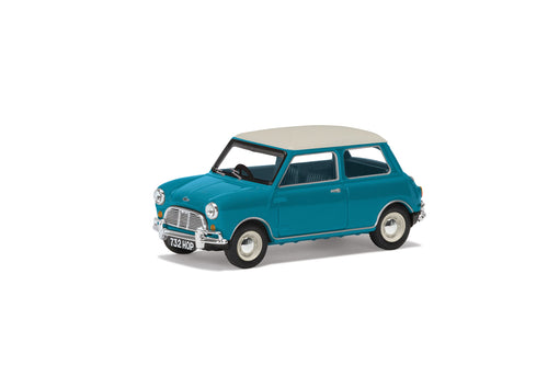 Corgi VA02538 BMW Austin Mini Mk1 Cooper S 60th Anniversary Collection Model, Surf Blue