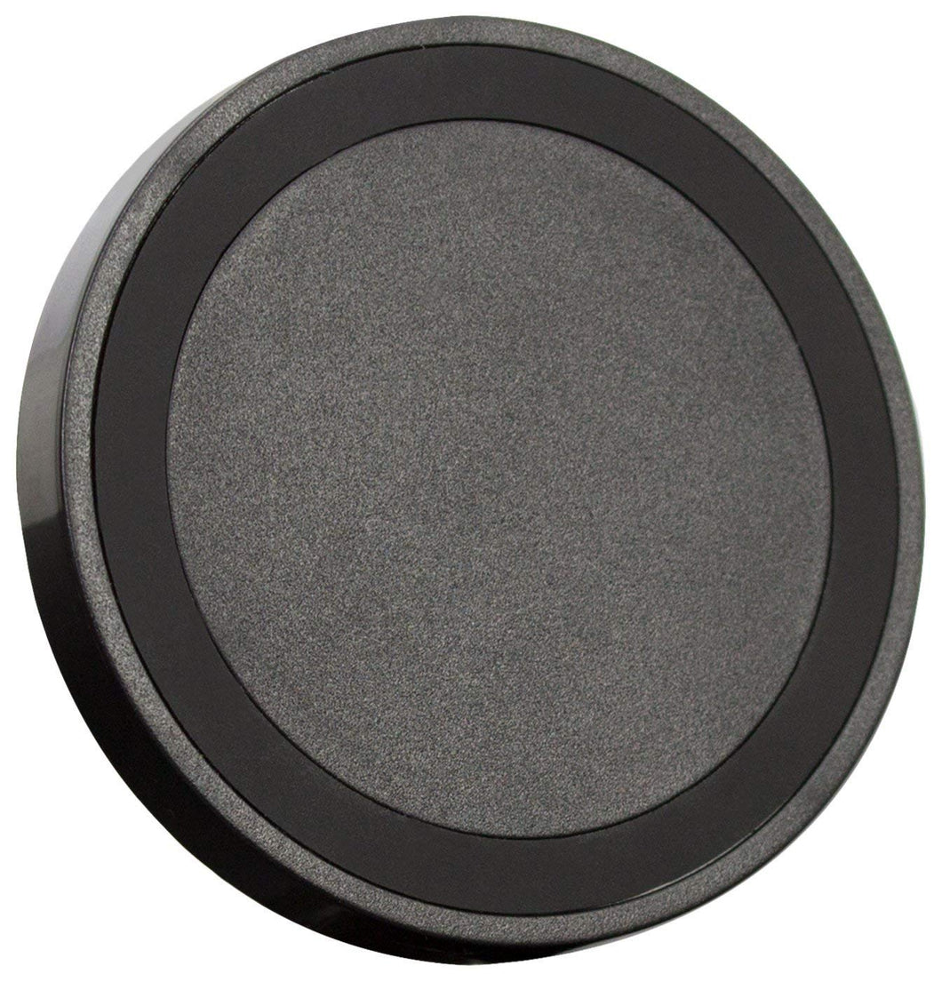 Wireless Mini Charger, Mini Qi 10W Fast Wireless Charging Pad fit Galaxy S10/S10 Plus/Note 9/S9/S9 Plus, 5W Charging fit iPhone Xs Max/XR/XS/X/8 Plus, Pro And More