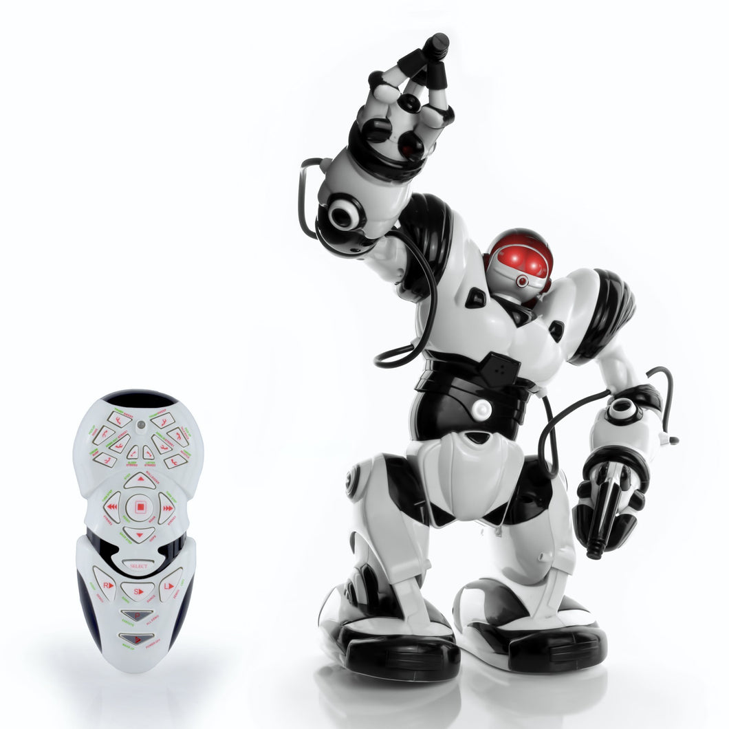 SPIRE-TECH Official Licensed RC Robot Interactive Programmable Intelligent Roboactor Walking Running with 67 Pre-Programmed functions Remote Control Humanoid Robosapien