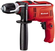 Einhell TC-ID 650 E Corded Impact Drill with Electronic Speed Control, 650 W - Red