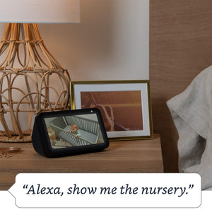 Introducing Echo Show 5 - Compact smart display with Alexa, Black