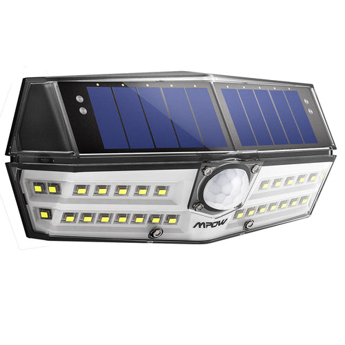 Mpow 30 LED Solar Lights, A New Generation of Motion Sensor Outdoor Lights, Waterpoof Bright Security Lights, Great Outside Lights