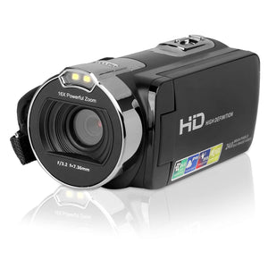 Video Camera Camcorder, CamKing HDV-312 24MP HD 1080P  Digital Video Camera 16X Digital Zoom Camera with 3.0" LCD and 270 Degree Rotation Screen