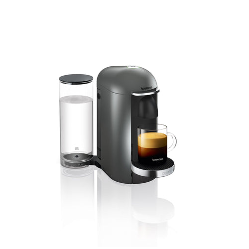 Nespresso, Pod Coffee Machine, Krups, Vertuo Plus, Titanium